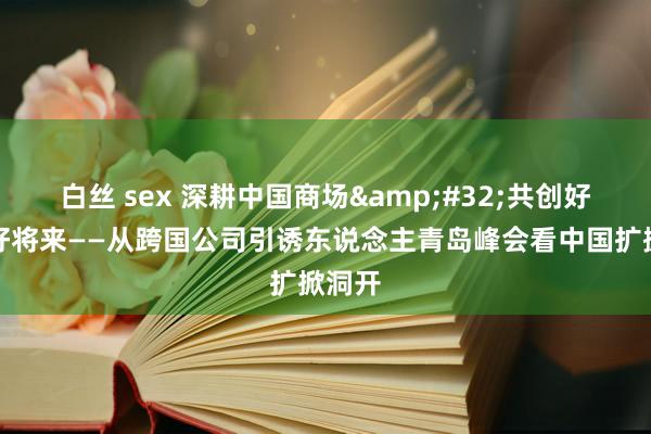 白丝 sex 深耕中国商场&#32;共创好意思好将来——从跨国公司引诱东说念主青岛峰会看中国扩掀洞开